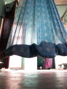 Child in Indian Sari Hammock by Etan Doronne