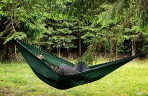 hamac la plaiul foii