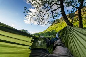 Drumetie cu hamacul in Scotia