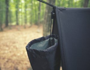 Tenda slim pentru hamac cusaturi