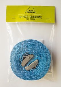 kit ancorare hamac albastru