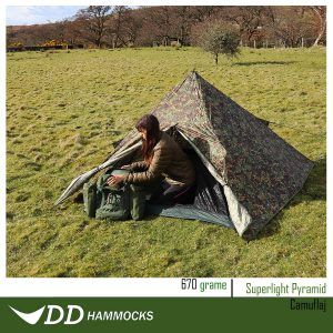 Cort Superlight Pyramid Camuflaj DD Hammocks