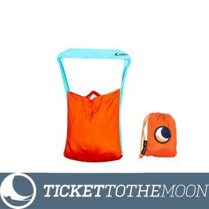 eco market bag Orange-Turquoise