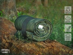 patura din softshell / softshell blanket