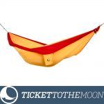 Hamac Ticket to the Moon King Size Dark Yellow - Burgundy