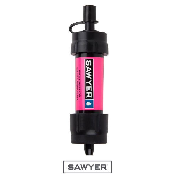 Filtru de apa outdoor Sawyer Mini – roz