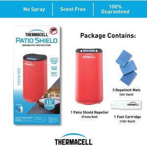 Aparat antitantari ThermaCell Patio Shield Rosu