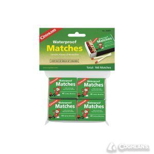 Chibrituri rezistente la apa Coghlans2