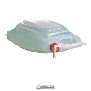 Bidon pliabil din plastic cu capacitatea de 7.5l prevazut cu maner si robinet.