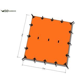 DD tenda 3x3 sunset orange2