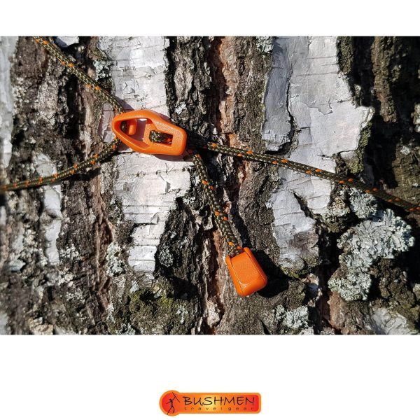 Set cordeline de tensionare ultralight Bushmen Orange