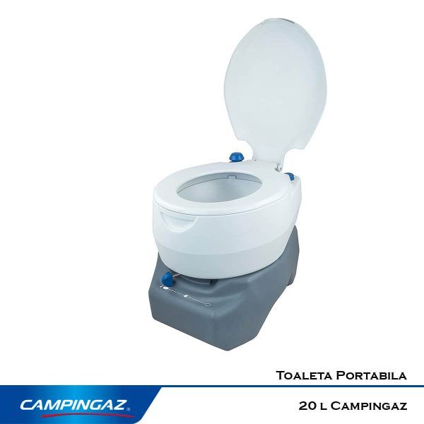 Toaleta portabila Campingaz 20l pentru camping, pescuit si vanatoare, rulote, autorulote