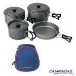 Set 4 vase pentru gatit din aluminiu Campingaz