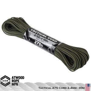 Tactical 275 Cord Atwood Rope Olive