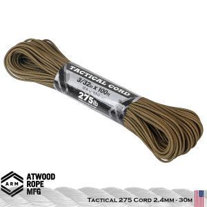 Tactical 275 Cord Atwood Rope coyote
