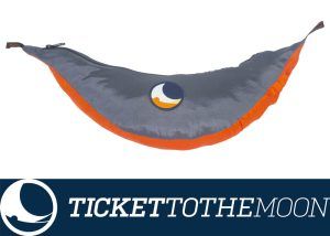 Hamac Ticket to the Moon Mini Orange-Dark Grey