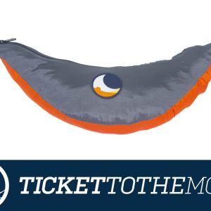 Hamac Ticket to the Moon Mini Orange-Dark Grey
