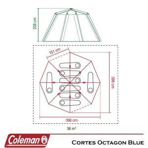 Cort Coleman Cortes Octagon Blue 3