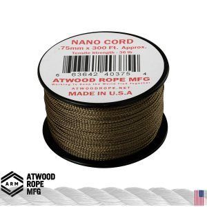 Nano Cord Atwood Rope MFG- coyote